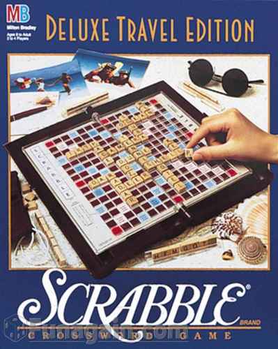 Scrabble Crossword Board Game – Deluxe Travel Edition