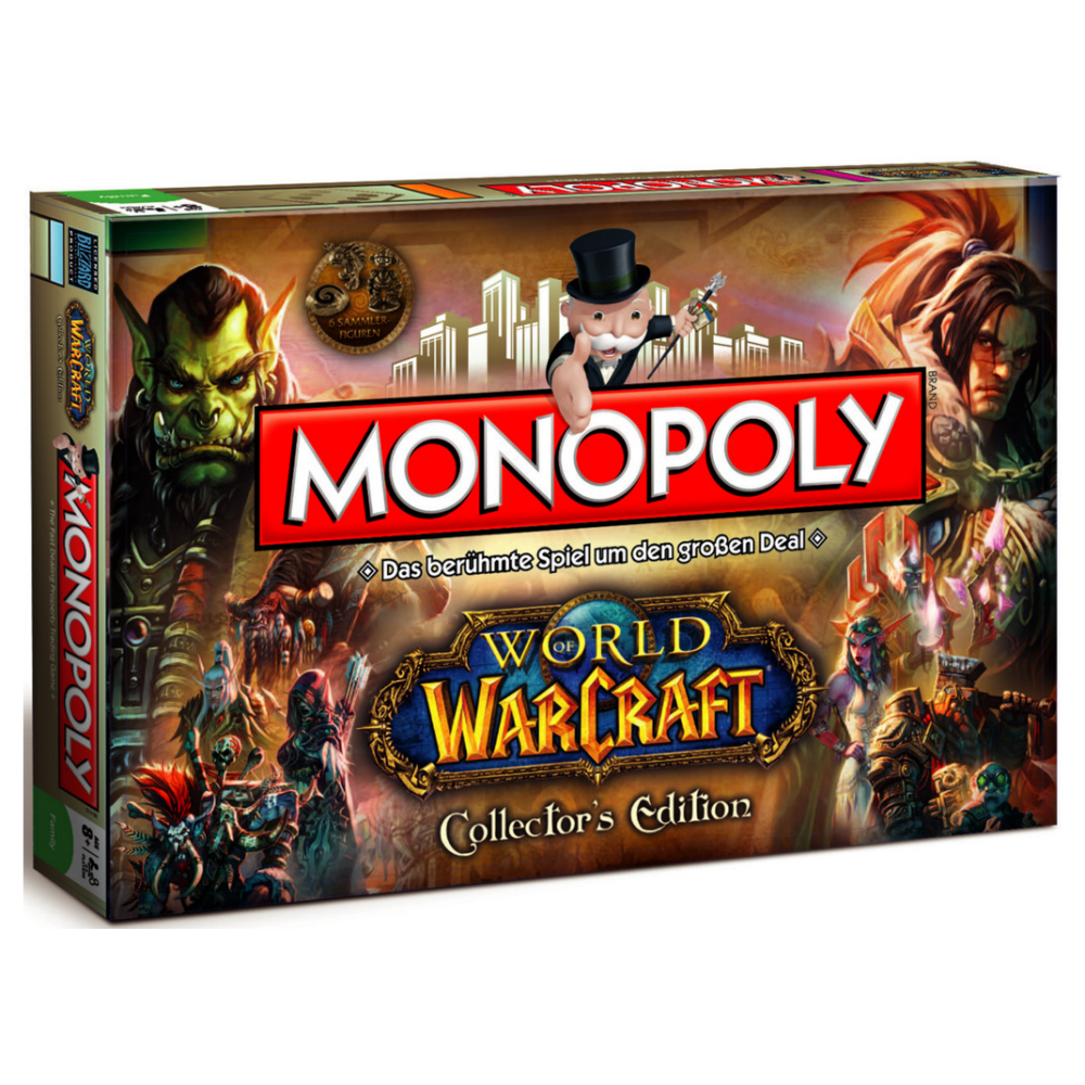 MONOPOLY WORLD OF WARCRAFT ~ TOWNS AND CITIES 