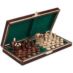 Chess Set – Royal 30 European Wooden Handmade International Chess Set – 11-3/4″ x 11-3/4″