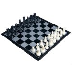 2 in 1 Travel Magnetic Chess and Checkers Set