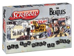Scrabble: The Beatles Edition Board Game