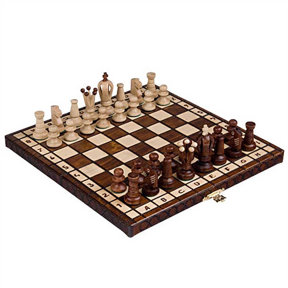 Royal 48 European Wooden Handmade International Chess Set Toys & Games 