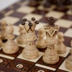 Wegiel Ambassador Wood Chess Set