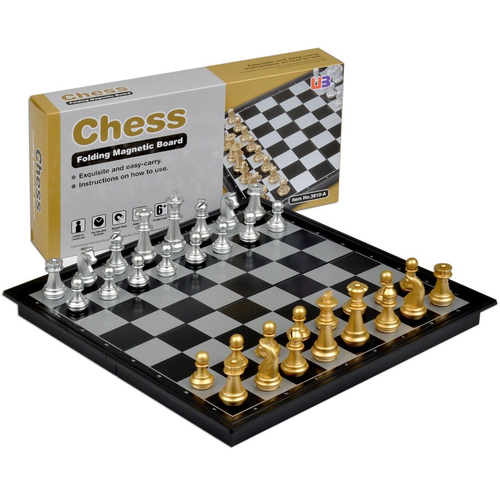 Travel Magnetic Chess Set 9 7 Board Games Messiah