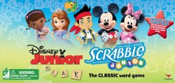 Disney Junior Scrabble Board Game