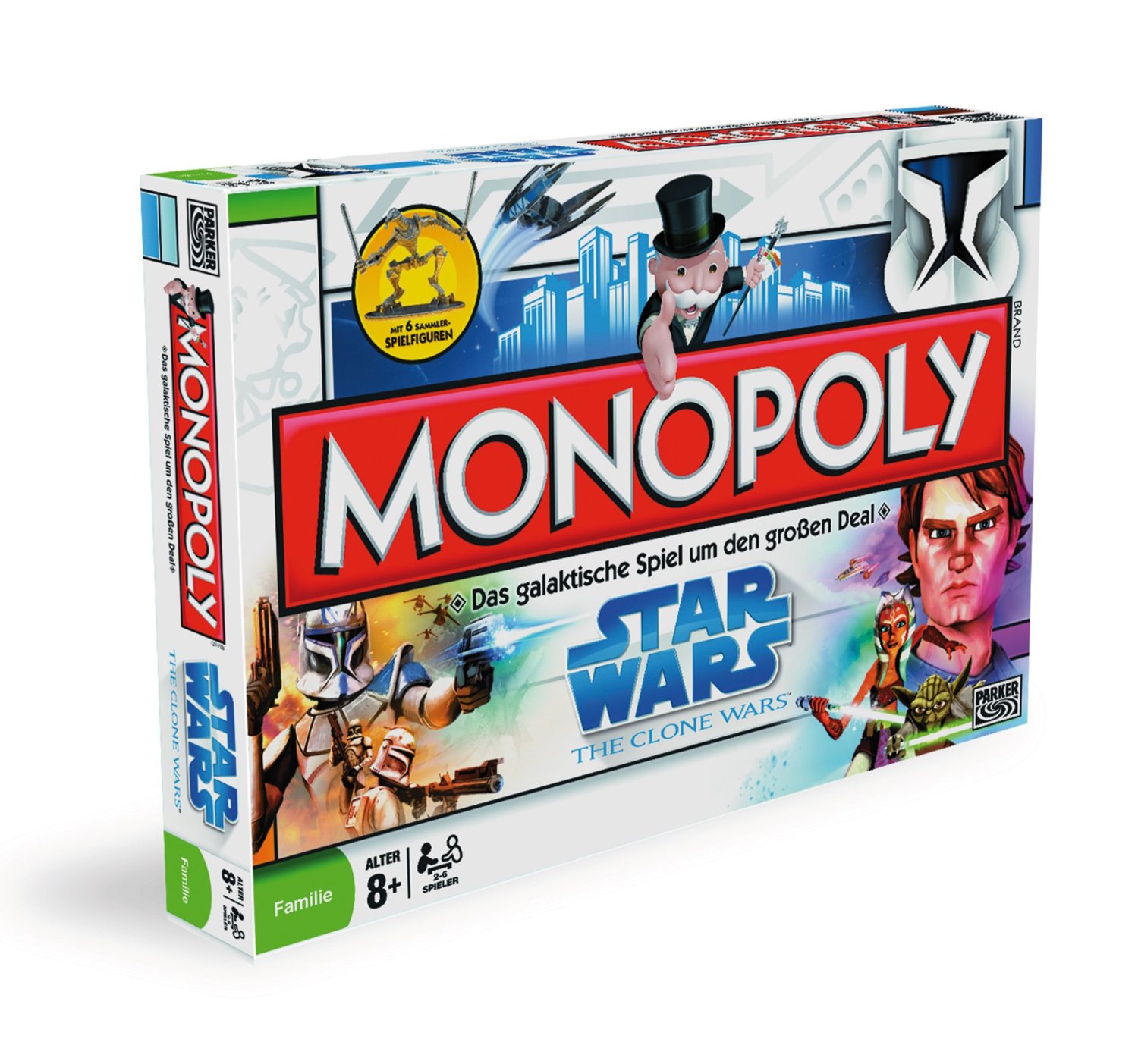 Star Wars The Clone Wars Monopoly Board Games Messiah