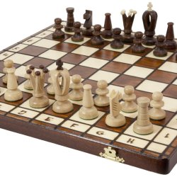 Royal 36 European Wood International Chess Set