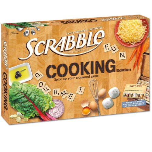 Scrabble Cooking Edition Board Game