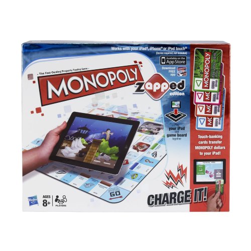 Monopoly Brand Game Zapped Edition Boardgame