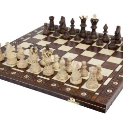 Wegiel Ambassador Wood Chess Set