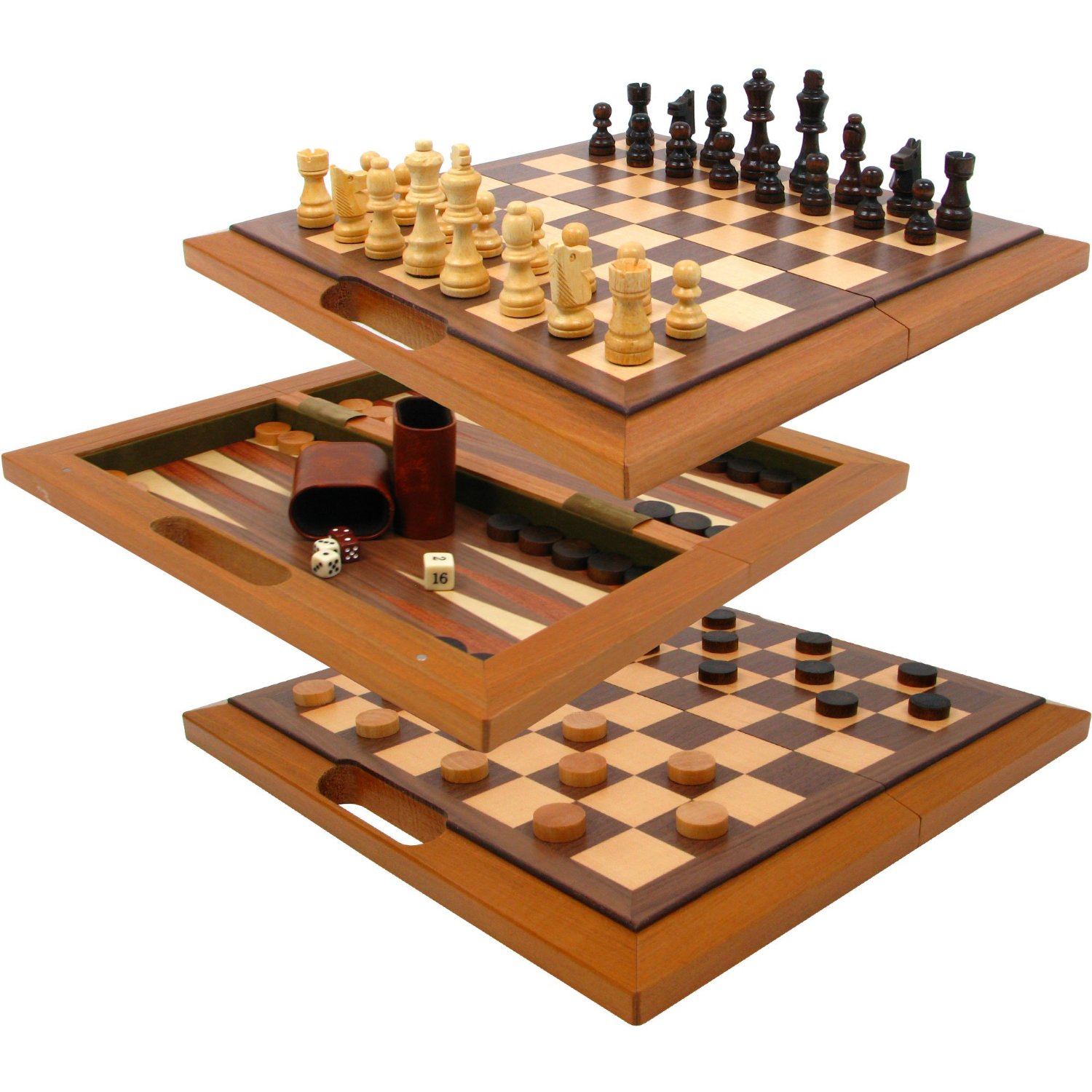best chess plus backgammon set