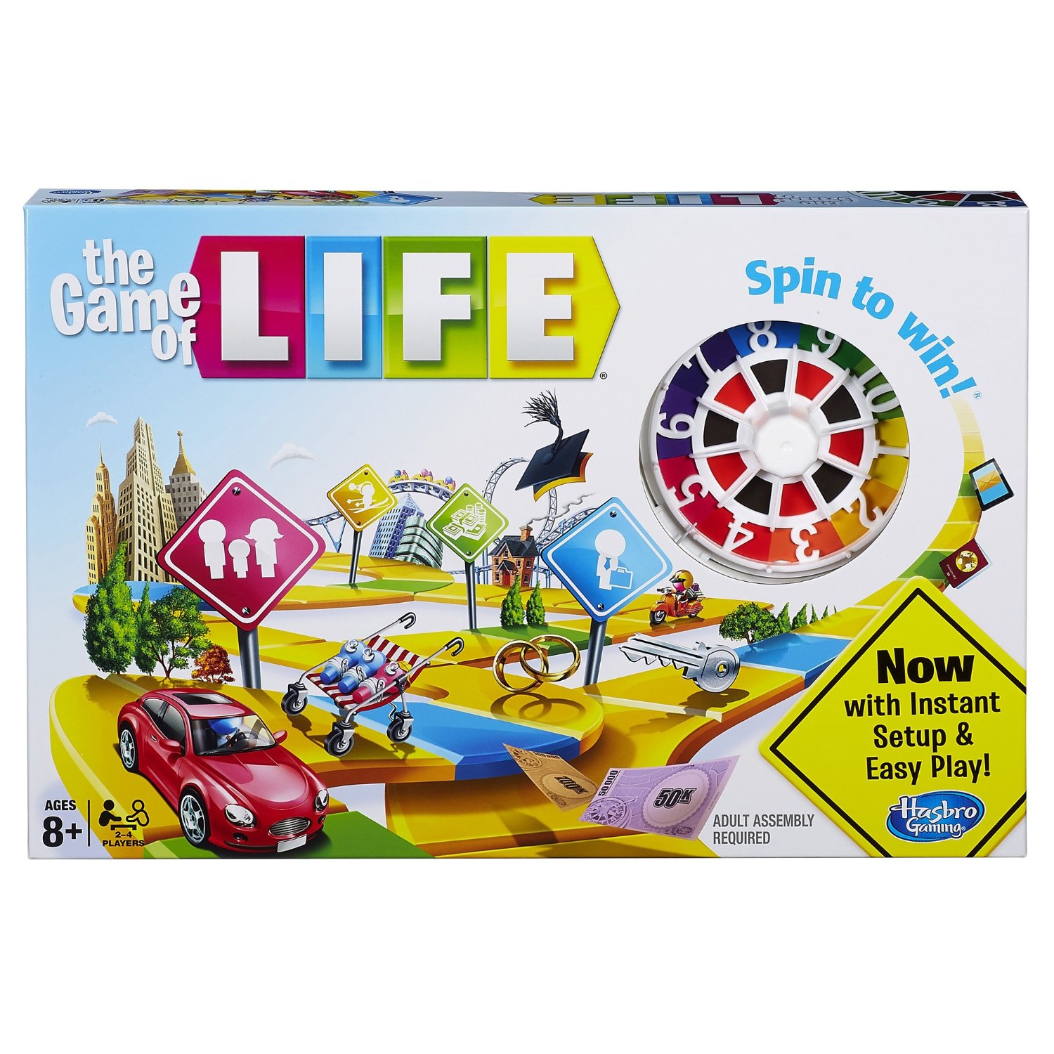 the game of life board spaces