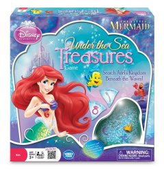 Disney Games: The Little Mermaid Under the Sea Treasures Board Game