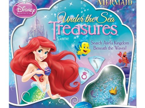 Disney Games: The Little Mermaid Under the Sea Treasures Board Game