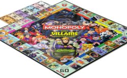 Monopoly Disney Game Villains Edition Boardgame