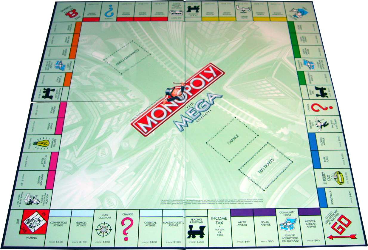 cent Verkeerd Zo snel als een flits Monopoly The Mega Edition - Board Games Messiah