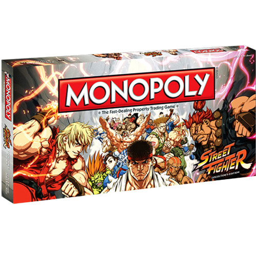 Monopoly: Street Fighter Collectors Edition Boardgame