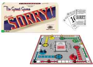 sorry classic board game