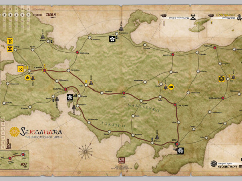 Sekigahara best looking board game